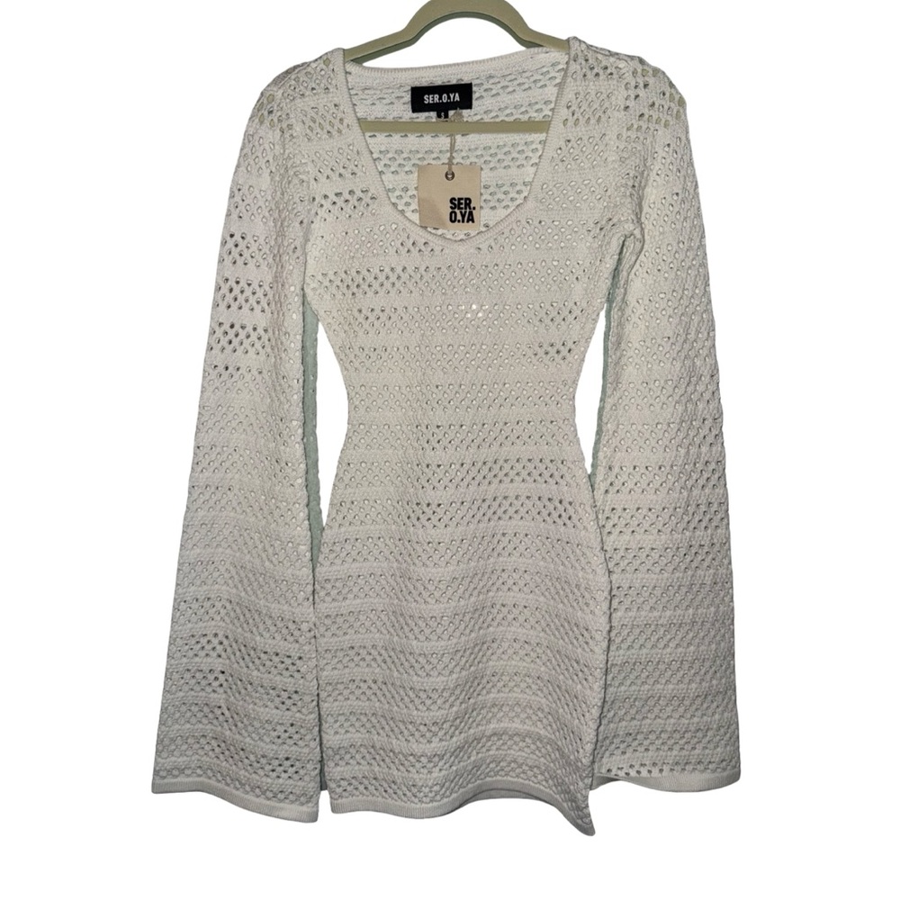 Ser.O.ya Sophie crochet mini dress NWT - Picture 5 of 11